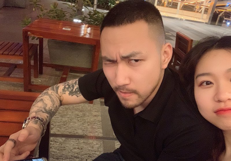 M146_男套图188照片+7视频（手臂有纹身的男神生活照、成熟大叔帅哥同一个人朋友圈素材套图）-11